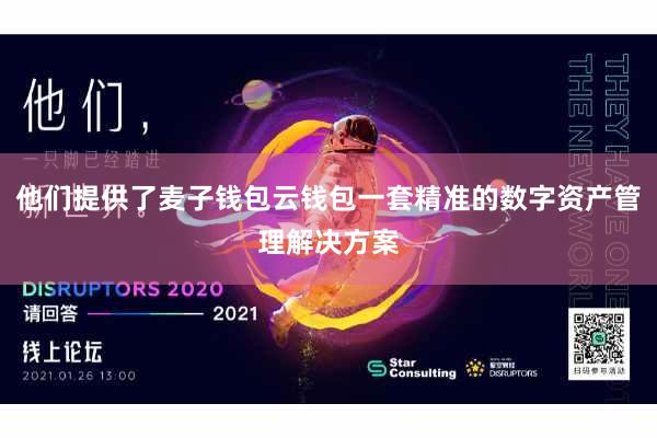 他们提供了麦子钱包云钱包一套精准的数字资产管理解决方案